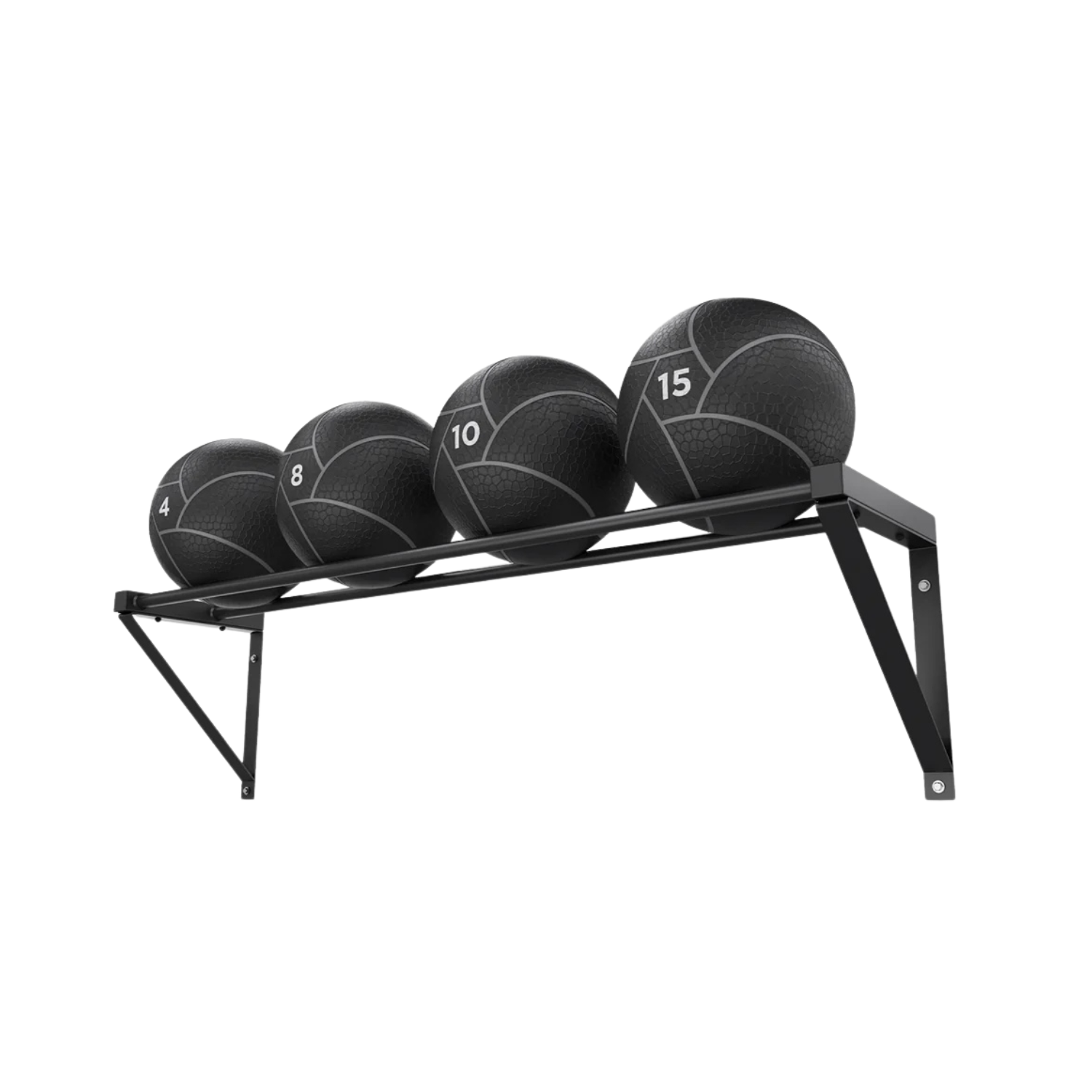 Wall-Mounted Med Ball Rack