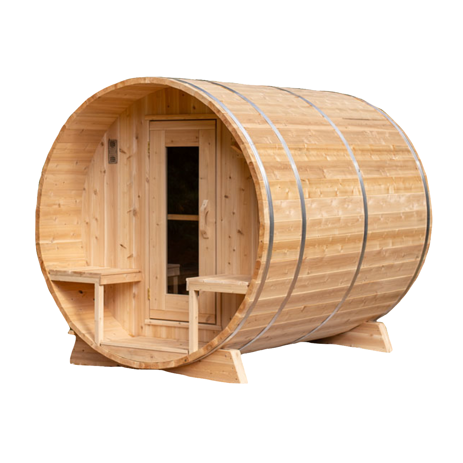 CT Serenity Electric Heated Barrel Sauna