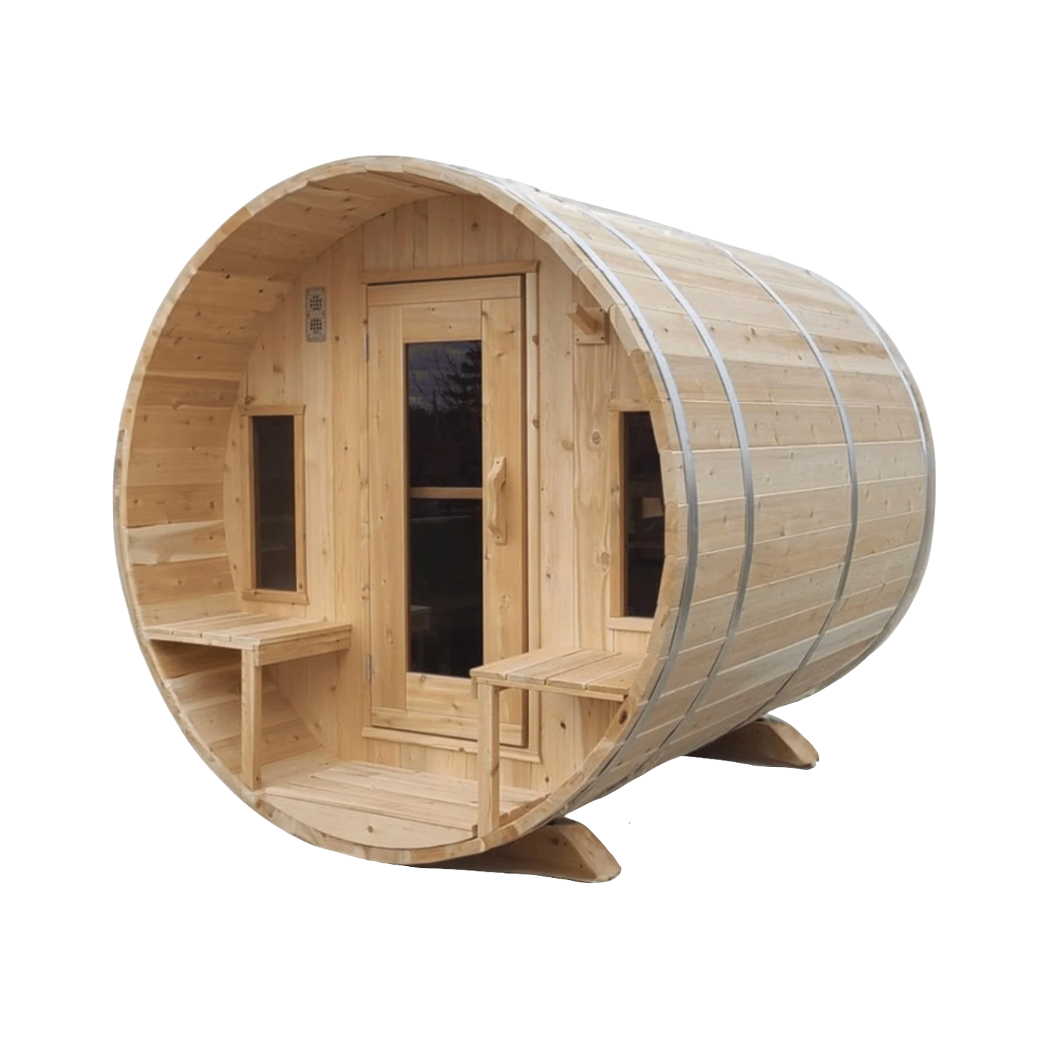 CT Tranquility Electric Heated Barrel Sauna