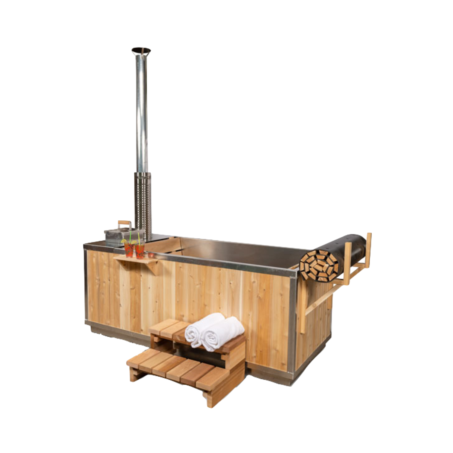 The Starlight Wood Burning Hot Tub